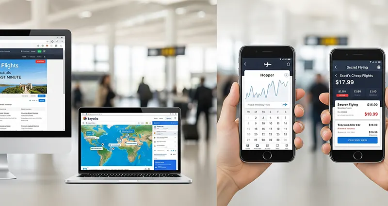 Best Websites and Apps for Finding Last-Minute Flight Deals