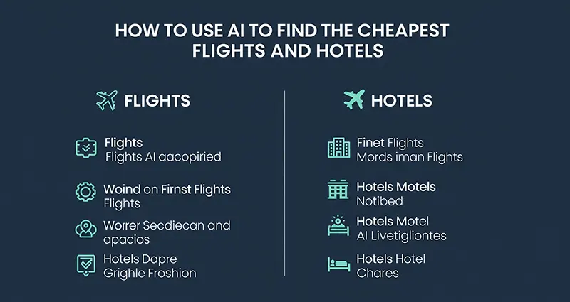 How to Use AI to Find the Cheapest Flights and Hotels