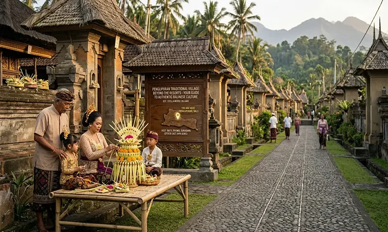 Beyond the Resorts: How to Experience Authentic Balinese Culture in Traditional Villages Like Penglipuran