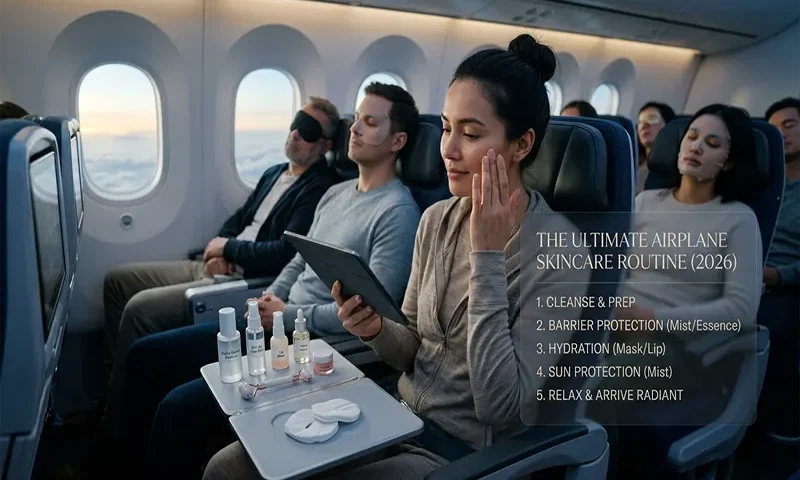 The Ultimate Airplane Skincare Routine: How to Protect Your Barrier and Arrive Radiant in 2026